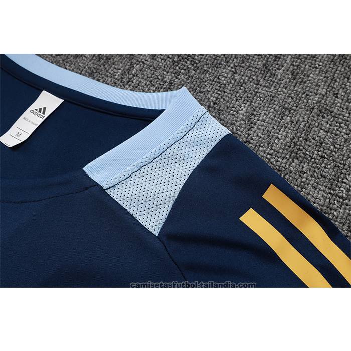 Chandal del Real Madrid Manga Corta 24/25 Azul - Pantalon Corto